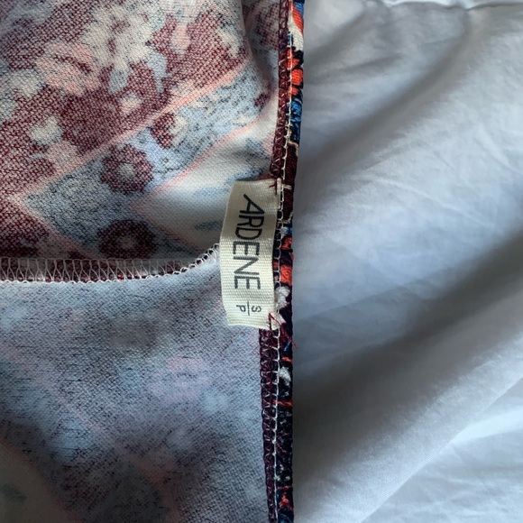 strapless patterned mini dress - Picture 7 of 8